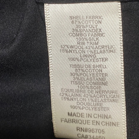 Rebecca Taylor Short Sleeve Snake Jacquard Fit and Flare Knit Dress Size 4 - Picture 8 of 8